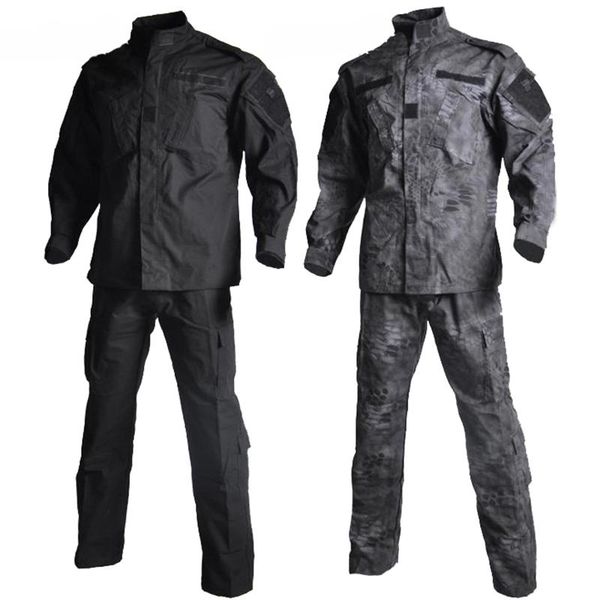 hunting sets multicam men camouflage clothes tactical ghillie suit army combat training uniform paintball, Camo
hunting sets multicam men camouflage clothes tactical ghillie suit army combat training uniform paintball, Camo