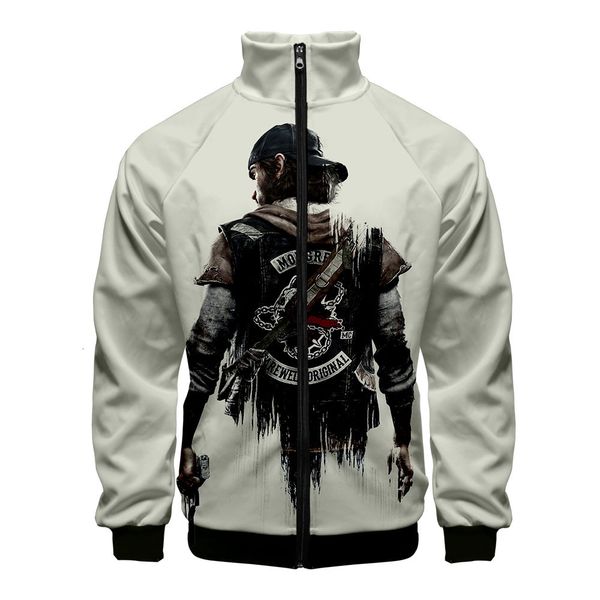 men's hoodies & sweatshirts days gone 3d baseball jacket harajuku hip hop casual stand collar zipper sweatshirt sportswear clothes tiyf, Black
men's hoodies & sweatshirts days gone 3d baseball jacket harajuku hip hop casual stand collar zipper sweatshirt sportswear clothes tiyf, Black