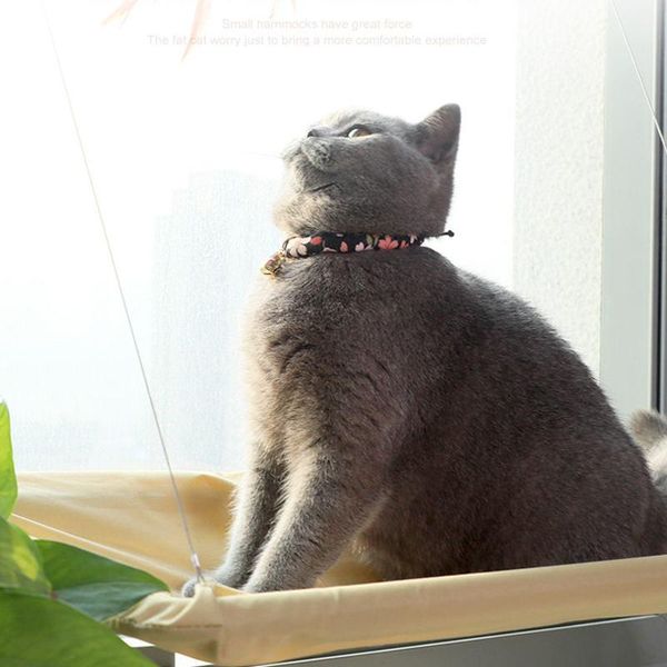 cat beds & furniture 20kg hammock window mounted hanging bed wood shelf seat pet climbing toys kitty lounger soft warm couch