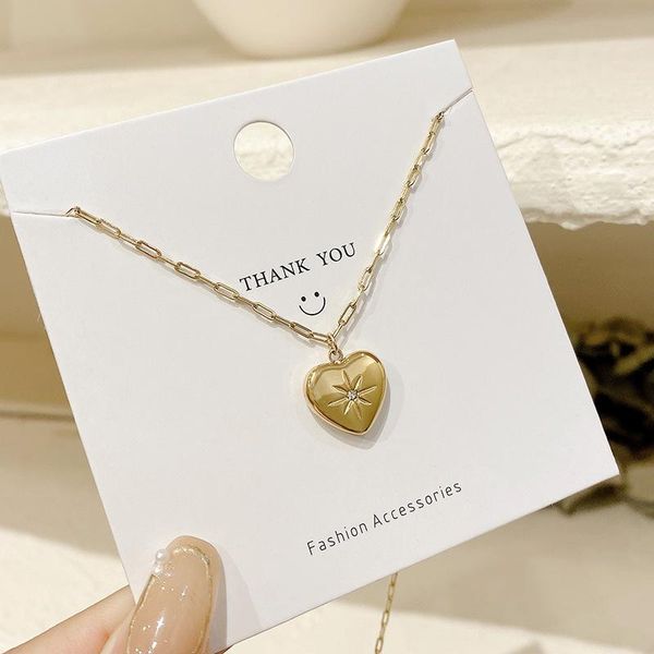 pendant necklaces mrzmsz heart shaped necklace for women stainless steel vintage jewelry 2021 fashion golden gifts accessories, Silver
pendant necklaces mrzmsz heart shaped necklace for women stainless steel vintage jewelry 2021 fashion golden gifts accessories, Silver
