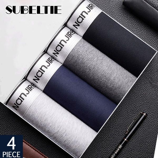 underpants subeltie 4pcs/lot male panties cotton men's underwear boxers breathable man boxer soft comfortable short panty, Black;white
underpants subeltie 4pcs/lot male panties cotton men's underwear boxers breathable man boxer soft comfortable short panty, Black;white