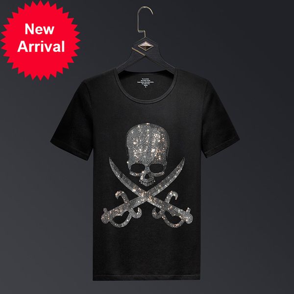 more size 2021 pirate skull strass t-shirts men make short shirts fashion man streetwear thin modal neck cotton tshirts 2gc4, White;black
more size 2021 pirate skull strass t-shirts men make short shirts fashion man streetwear thin modal neck cotton tshirts 2gc4, White;black