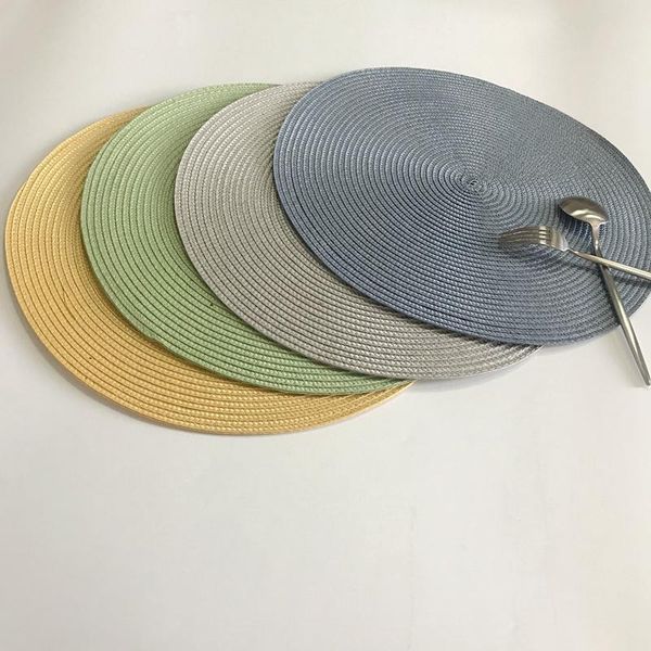 mats & pads 4pcs pp dining table mat woven placemat pad heat resistant bowls coffee cups tableware for home kitchen party supply
mats & pads 4pcs pp dining table mat woven placemat pad heat resistant bowls coffee cups tableware for home kitchen party supply