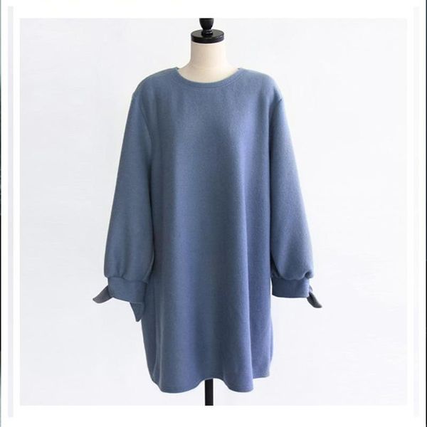 maternity dresses pregnant women installed 2021 autumn and winter style korean-style fashion mid-length bow loose dress, White
maternity dresses pregnant women installed 2021 autumn and winter style korean-style fashion mid-length bow loose dress, White