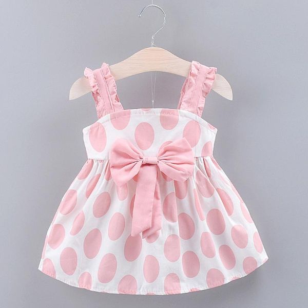 girl's dresses toddler 2021 baby girls kids strap bow dot print summer dress princess infant clothes 2 colors, Red;yellow
girl's dresses toddler 2021 baby girls kids strap bow dot print summer dress princess infant clothes 2 colors, Red;yellow