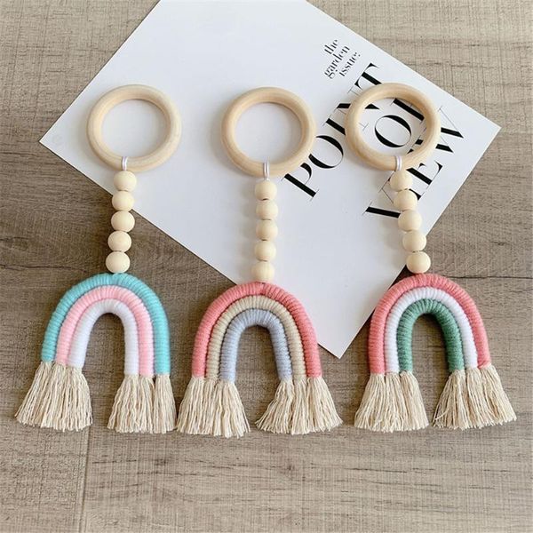 decorative objects & figurines ins-nordic style handmade woven cotton rope rainbow decoration tassels natural wooden bead garland string wal
decorative objects & figurines ins-nordic style handmade woven cotton rope rainbow decoration tassels natural wooden bead garland string wal