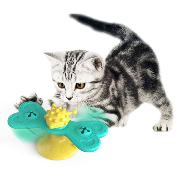 cat toys puzzle training turntable windmill toy teeth cleaning kitten playing game supplies pi669
cat toys puzzle training turntable windmill toy teeth cleaning kitten playing game supplies pi669