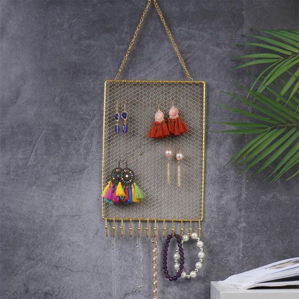jewelry pouches, bags hanging convenient space-saving metal grid rectangle ear stud bracelet necklace holder earring organizer for props, Pink;blue
jewelry pouches, bags hanging convenient space-saving metal grid rectangle ear stud bracelet necklace holder earring organizer for props, Pink;blue