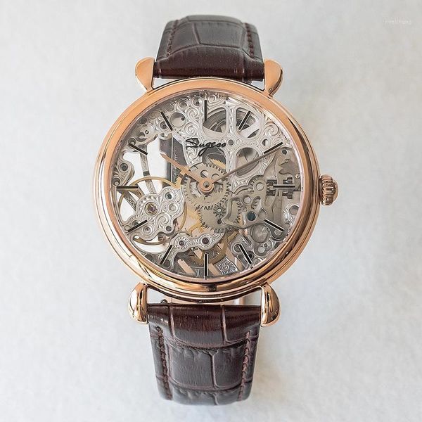 skeleton watch for man sugess luxury ultrathin 9mm seagull movement st3600 sapphire 5bar waterproof relojes hombre 2021 modernos wristwatche, Slivery;brown
skeleton watch for man sugess luxury ultrathin 9mm seagull movement st3600 sapphire 5bar waterproof relojes hombre 2021 modernos wristwatche, Slivery;brown
