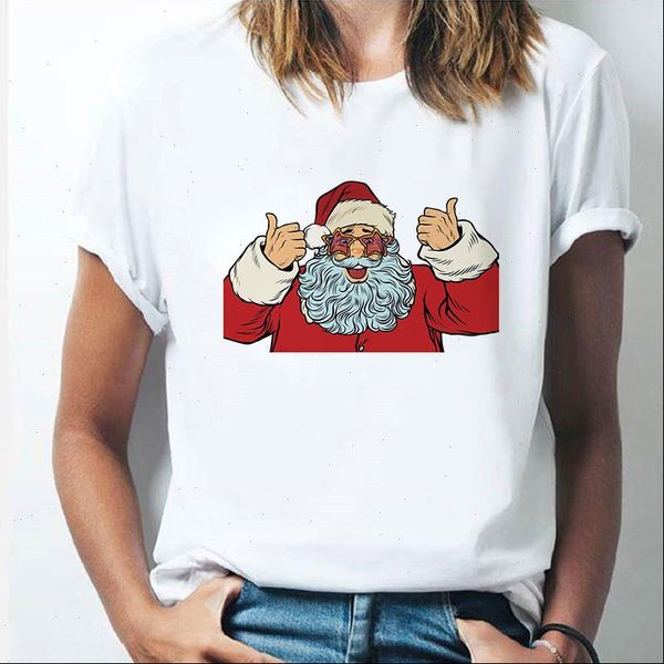 new fashion women t shirt funny santa print punk style female tshirts christmas women t shirts clothes camiseta mujer, White
new fashion women t shirt funny santa print punk style female tshirts christmas women t shirts clothes camiseta mujer, White