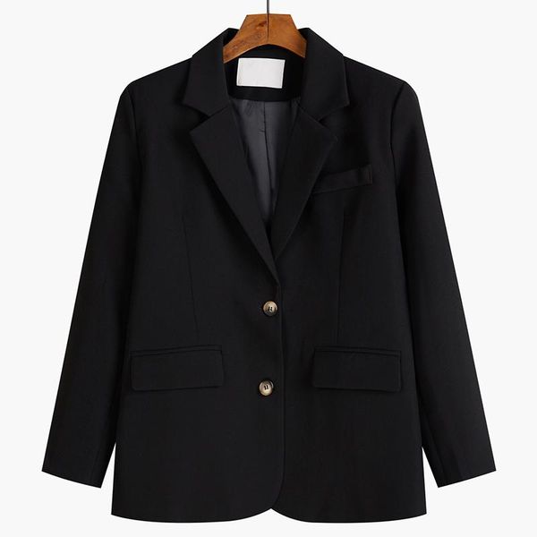 women's suits & blazers heliar black suit coat solid women blazer single breasted jacket formal spring autumn long sleeve with pockets, White;black
women's suits & blazers heliar black suit coat solid women blazer single breasted jacket formal spring autumn long sleeve with pockets, White;black