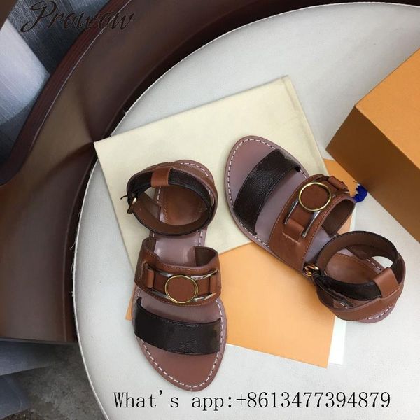 sandals prowo spring summer women letter printed buckle strap flats shoes, Black
sandals prowo spring summer women letter printed buckle strap flats shoes, Black