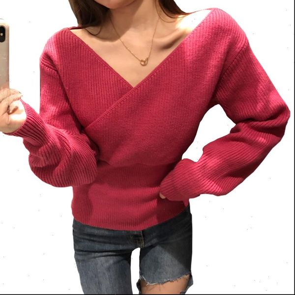 v neck clothes winter for women knitted sweater long sleeve women sweaters and pullover woman sweaters pull femme, White;black
v neck clothes winter for women knitted sweater long sleeve women sweaters and pullover woman sweaters pull femme, White;black