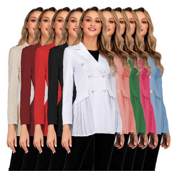 2021 new casual blazers and jackets full elegant fashion blazer feminino women coat chaqueta mujer double breasted jaqueta feminina goo1, White;black
2021 new casual blazers and jackets full elegant fashion blazer feminino women coat chaqueta mujer double breasted jaqueta feminina goo1, White;black