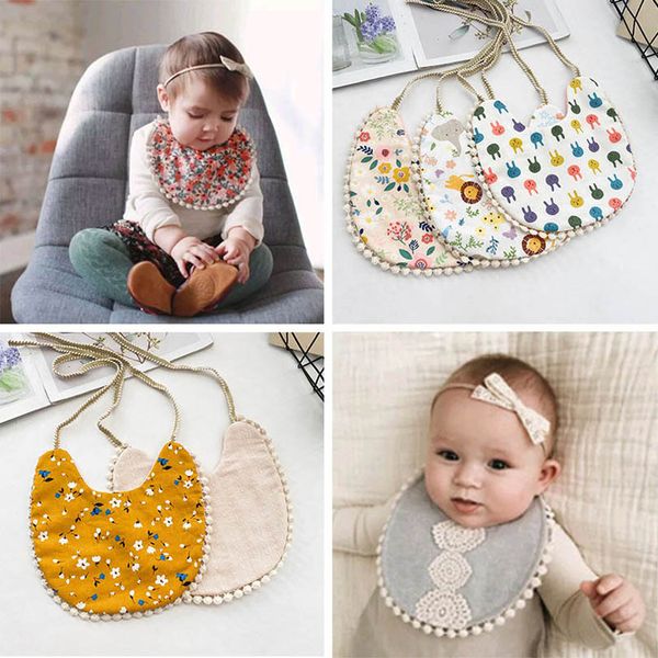 baby bibs newborn burp cloths girls boys accessories kids towel cotton double-sided lace infant feeding princess flower b7089
baby bibs newborn burp cloths girls boys accessories kids towel cotton double-sided lace infant feeding princess flower b7089