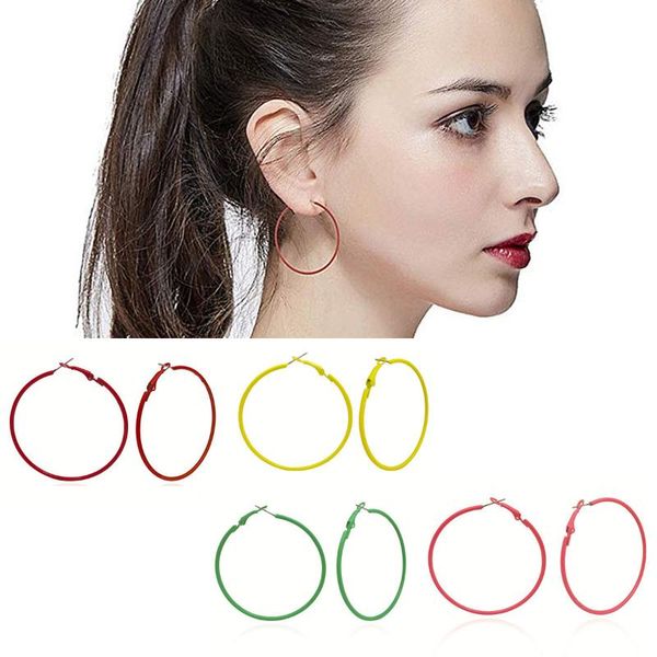 hoop & huggie 2pcs colorful earrings for women teens girls simple style statement summer party daily jewelry gifts, Golden;silver
hoop & huggie 2pcs colorful earrings for women teens girls simple style statement summer party daily jewelry gifts, Golden;silver