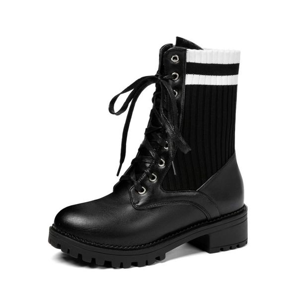 boots plus size simple stitching women shoes ankle for ladies woman winter, Black
boots plus size simple stitching women shoes ankle for ladies woman winter, Black