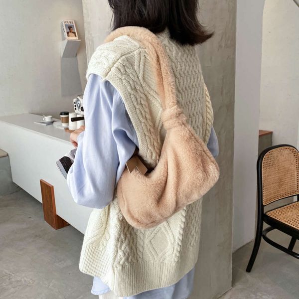 hbp 2021 new korean autumn and winter leisure fashion armpit women's bag foreign style plush handbag
hbp 2021 new korean autumn and winter leisure fashion armpit women's bag foreign style plush handbag