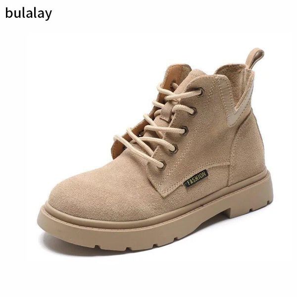 boots bulalay ankle suede leather women flat platform short ladies shoes fashion autumn winter, Black
boots bulalay ankle suede leather women flat platform short ladies shoes fashion autumn winter, Black