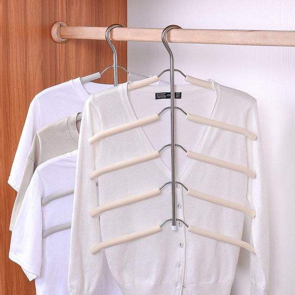 hangers & racks multifunctional magic clothes hanger 5-tier space saving wardrobe organizer holder coats t-shirt display rack
hangers & racks multifunctional magic clothes hanger 5-tier space saving wardrobe organizer holder coats t-shirt display rack