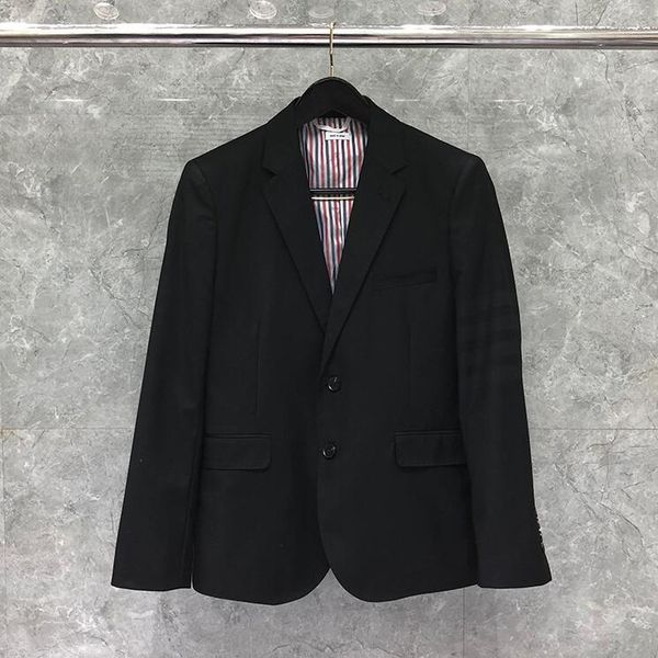 men's suits & blazers formal wear, casual single breasted jacket, black striped wool coat, 2021, White;black
men's suits & blazers formal wear, casual single breasted jacket, black striped wool coat, 2021, White;black
