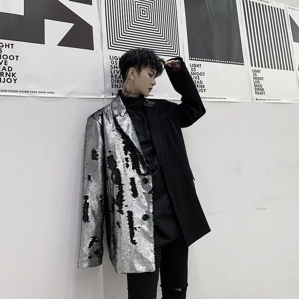 men's suits & blazers luxury blazer hombre social club outfits mens jacket 2021 trend brand fashion sequin stitching color contrast sui, White;black
men's suits & blazers luxury blazer hombre social club outfits mens jacket 2021 trend brand fashion sequin stitching color contrast sui, White;black