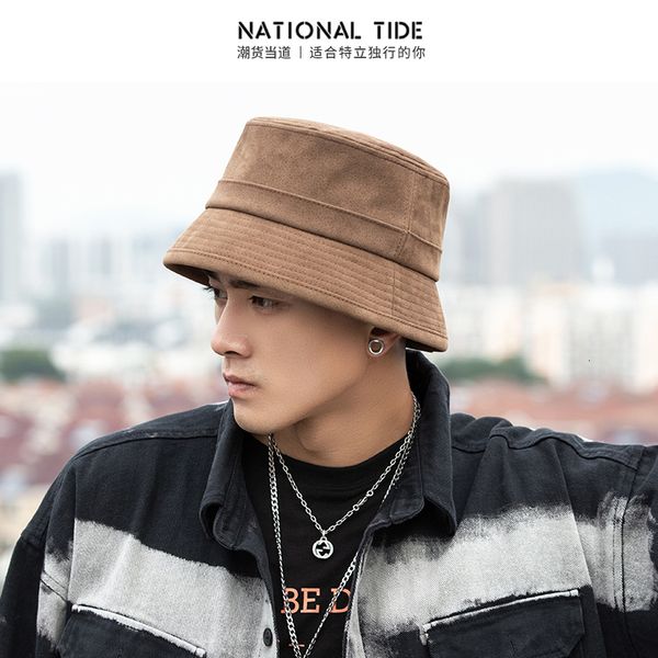 new 2021 spring summer and winter fisherman's suede korean fashion hip hop hat for men lady beach bucket 56-58cm hats 67z7, Blue;gray
new 2021 spring summer and winter fisherman's suede korean fashion hip hop hat for men lady beach bucket 56-58cm hats 67z7, Blue;gray
