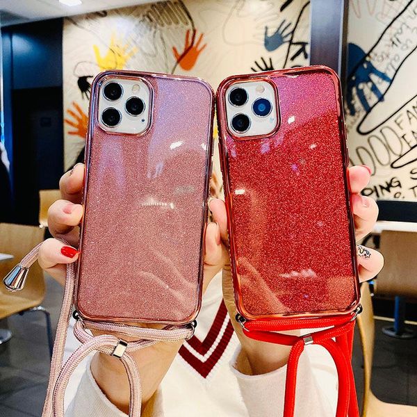 cell phone pouches diamond rope mobile case for 12 pro max 11 6 7 8 plus tpu soft shell anti falling proof
cell phone pouches diamond rope mobile case for 12 pro max 11 6 7 8 plus tpu soft shell anti falling proof