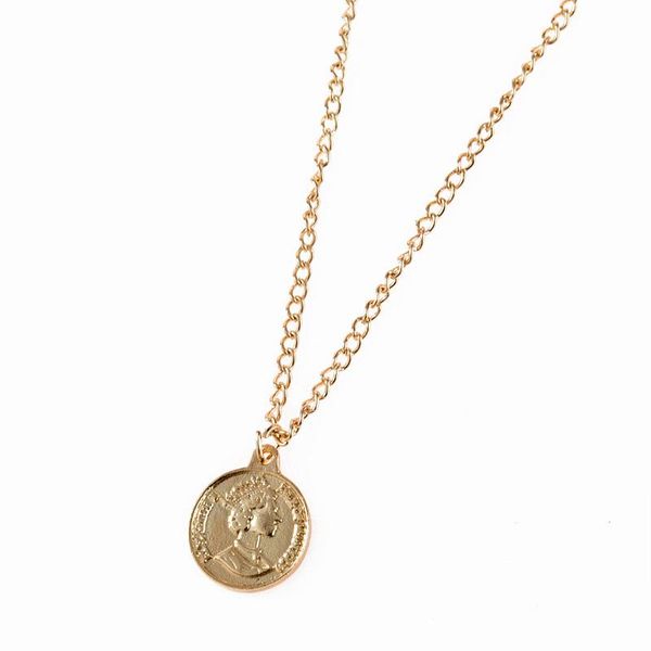 pendant necklaces european and american multi-layer retro geometric portrait clavicle chain personality hip hop cold coin necklace trend wom, Silver
pendant necklaces european and american multi-layer retro geometric portrait clavicle chain personality hip hop cold coin necklace trend wom, Silver