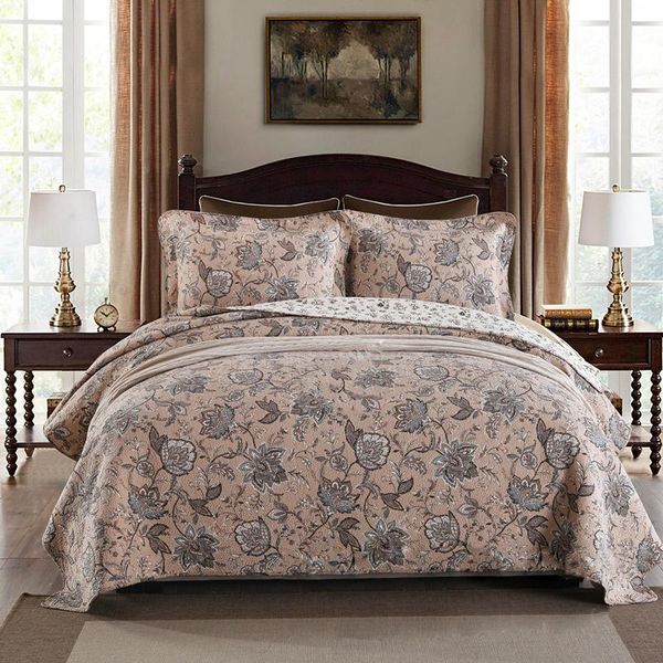 comforters & sets vintage cotton bedspread quilt set 3pcs print quilts for bed cover pillow shams king queen size quilted coverlet summer bl
comforters & sets vintage cotton bedspread quilt set 3pcs print quilts for bed cover pillow shams king queen size quilted coverlet summer bl