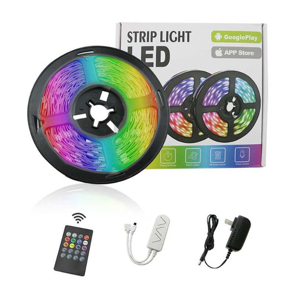 smart rgb led strip light dc12v 18leds/m 10m/20m color stripe with wifi or bluetooth music controller for home decoration
smart rgb led strip light dc12v 18leds/m 10m/20m color stripe with wifi or bluetooth music controller for home decoration