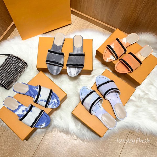 2021designer tie-dye slippers embroidery luxury fashion three-dimensional color comfortable sandals beach home shoes fflu72301, Black
2021designer tie-dye slippers embroidery luxury fashion three-dimensional color comfortable sandals beach home shoes fflu72301, Black