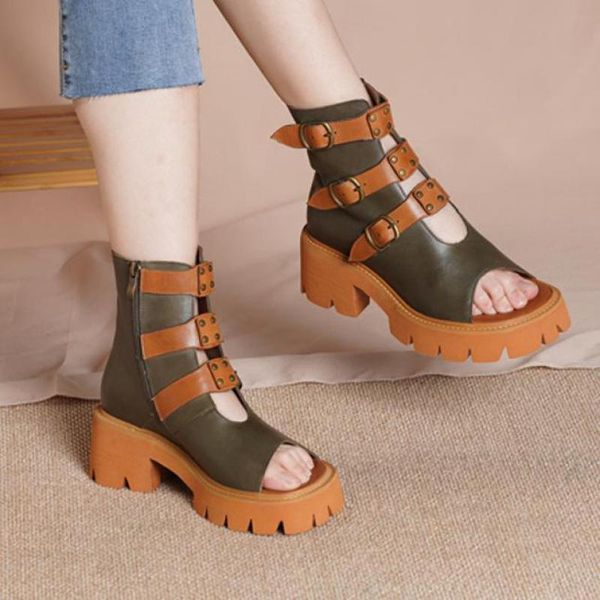 johnature women sandals retro shoes genuine leather 2021 new summer zip handmade concise wedges sewing platform ladies sandals, Black
johnature women sandals retro shoes genuine leather 2021 new summer zip handmade concise wedges sewing platform ladies sandals, Black