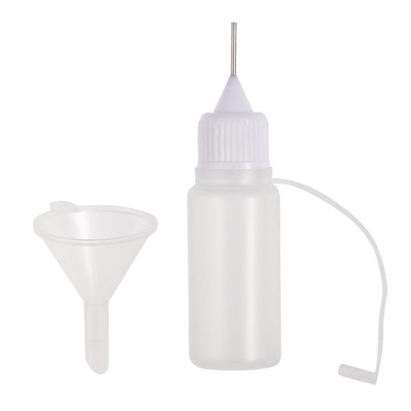 storage bottles & jars 10pcs 10ml needle plastic dropper tip glue with 10 funnels for liquids 
storage bottles & jars 10pcs 10ml needle plastic dropper tip glue with 10 funnels for liquids