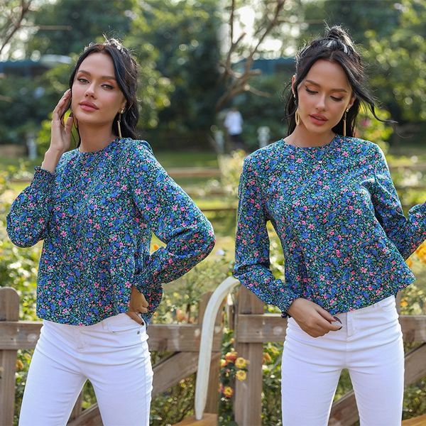 exotic spring outing small fresh broken flower lotus leaf edge organ pleated bubble sleeve shirt top, White
exotic spring outing small fresh broken flower lotus leaf edge organ pleated bubble sleeve shirt top, White