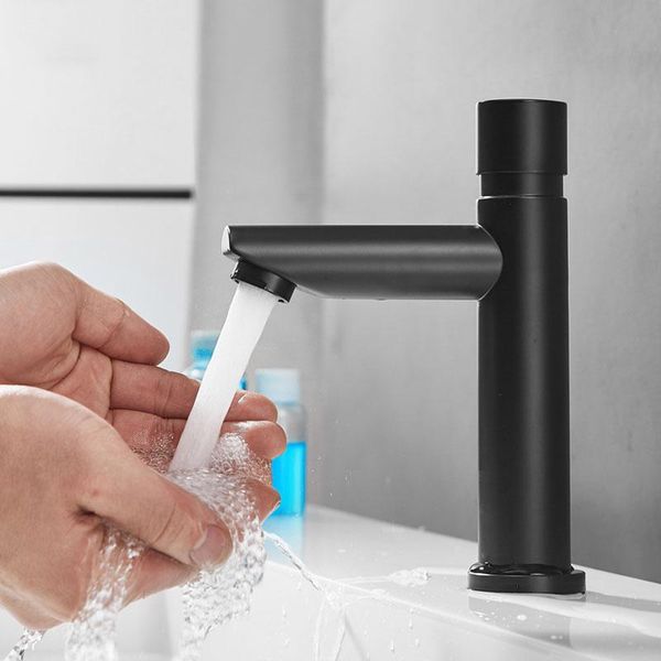 bathroom sink faucets 304 stainless steel black time delay basin faucet single cold metered
bathroom sink faucets 304 stainless steel black time delay basin faucet single cold metered