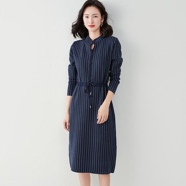 casual dresses bethquenoy robe femme navy blue women 2021 autumn clothing stripes midi dress vestidos elegantes para mujer, Black;gray
casual dresses bethquenoy robe femme navy blue women 2021 autumn clothing stripes midi dress vestidos elegantes para mujer, Black;gray