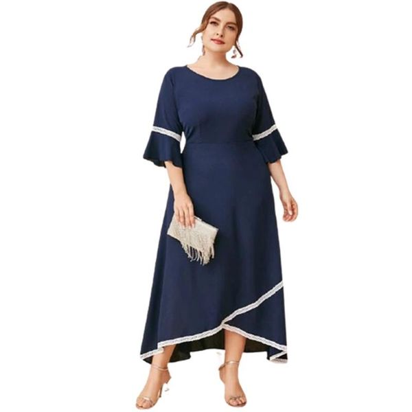 casual dresses fall 2021 women clothing 3xl plus size long dress full sleeve patchwork female elegant maxi vestido big, Black;gray
casual dresses fall 2021 women clothing 3xl plus size long dress full sleeve patchwork female elegant maxi vestido big, Black;gray