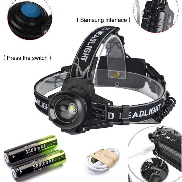 5000lums headlight usb rechargeable led headlamp t6 led head light lamp lantern 18650 battery fishing
5000lums headlight usb rechargeable led headlamp t6 led head light lamp lantern 18650 battery fishing