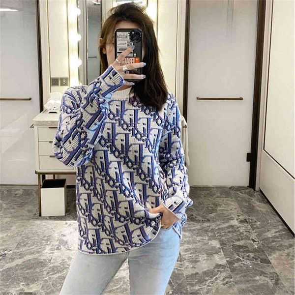autumn winter new net red versatile tie dyed letter jacquard sweater men's and women's same round neck trend, Black;brown
autumn winter new net red versatile tie dyed letter jacquard sweater men's and women's same round neck trend, Black;brown
