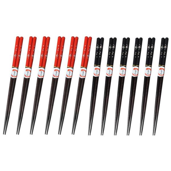 chopsticks 6 pairs japanese style wooden chop sticks natural reusable chopstick with cherry blossom pattern
chopsticks 6 pairs japanese style wooden chop sticks natural reusable chopstick with cherry blossom pattern