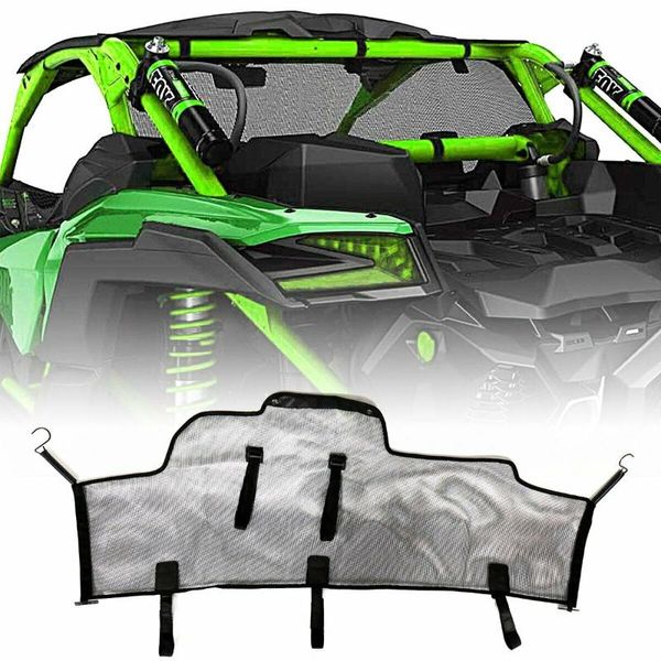 rear black windscreen mesh fit for can-am maverick x3 max r 17-18 models
rear black windscreen mesh fit for can-am maverick x3 max r 17-18 models