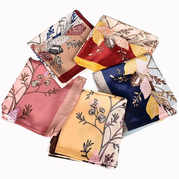 scarves print 90*90cm bright-coloured scarf headband floral silk satin hijab scarfs square shawl fashion kerchief hair, Blue;gray
scarves print 90*90cm bright-coloured scarf headband floral silk satin hijab scarfs square shawl fashion kerchief hair, Blue;gray