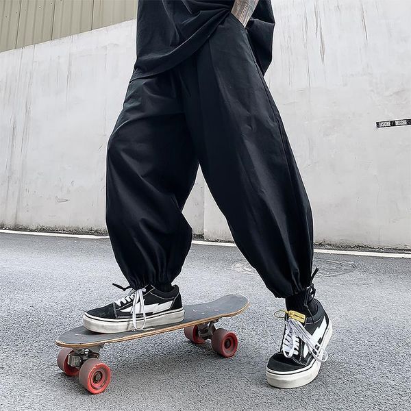men's pants hip hop boy elastic waist design harem pant men nice summer streetwear punk casual trousers jogger male loose, Black
men's pants hip hop boy elastic waist design harem pant men nice summer streetwear punk casual trousers jogger male loose, Black