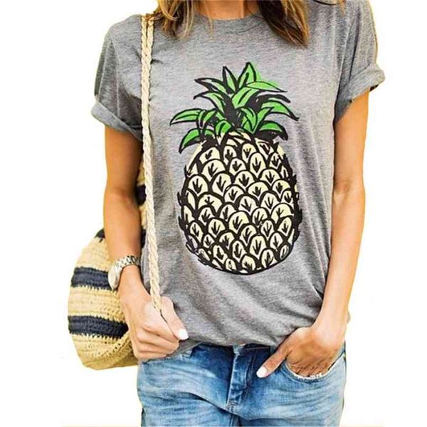women brand oversized casual summer designer grey round neck short sleeve printed clothes t-shirt 210607, White
women brand oversized casual summer designer grey round neck short sleeve printed clothes t-shirt 210607, White