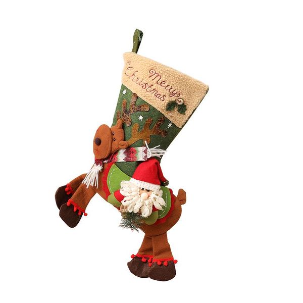 christmas decorations stocking santa claus snowman riding deer xmas socks gift bag tree pendant calcetines navidad decor
christmas decorations stocking santa claus snowman riding deer xmas socks gift bag tree pendant calcetines navidad decor