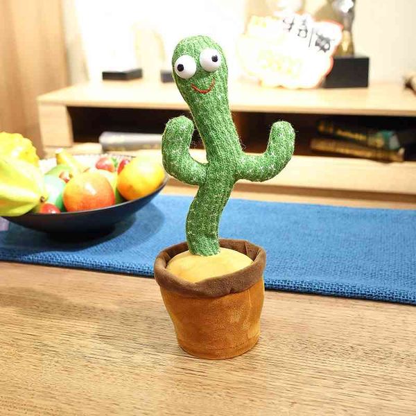 new dancing cactus plush electric toys can sing, repeat, imitate, learn to speak, twist and charge
new dancing cactus plush electric toys can sing, repeat, imitate, learn to speak, twist and charge