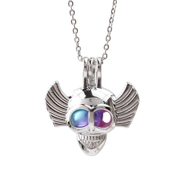 pendant necklaces 1pc halloween pearl cage lockets necklace with 20'' stainless steel chain for oyster pearls essential oil diffu, Silver
pendant necklaces 1pc halloween pearl cage lockets necklace with 20'' stainless steel chain for oyster pearls essential oil diffu, Silver