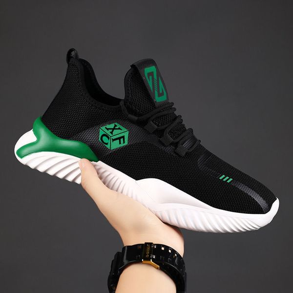 men shoes men casual shoes breathable sports running shoes soft bottom trend light fly woven sneakers deportivas hombre, Black
men shoes men casual shoes breathable sports running shoes soft bottom trend light fly woven sneakers deportivas hombre, Black