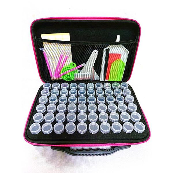 diamond painting 5d storage box 30/60-slot accessories tools jewelry beads container jar zippered case
diamond painting 5d storage box 30/60-slot accessories tools jewelry beads container jar zippered case
